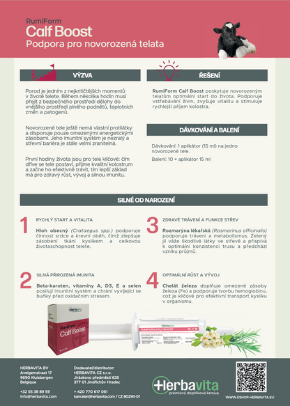 RumiForm Calf Boost - posílení telete po porodu